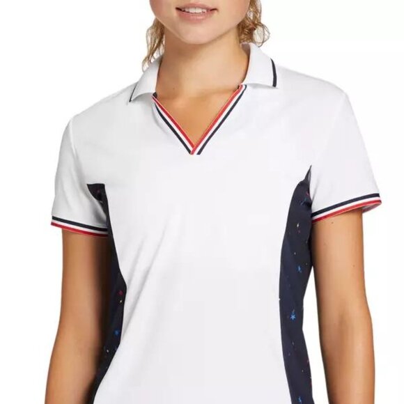 NWT Walter Hagen Women's Americana Golf Polo - Picture 3 of 8